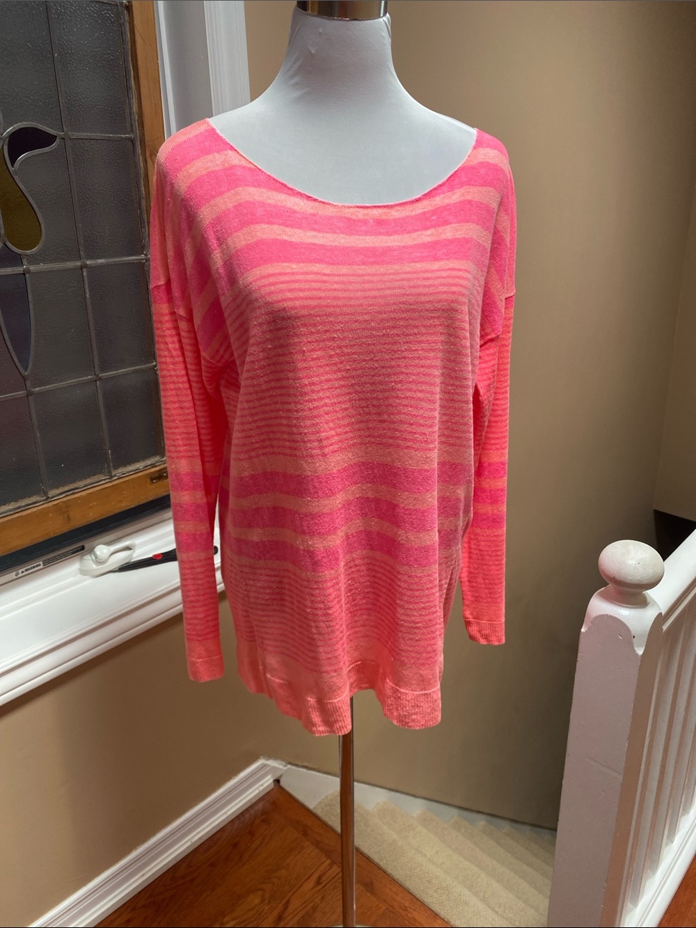 Lilly Pulitzer 2-Tone Pink Knit Top